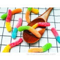 Assorted Sour Bright Neon Worms Gummibonbons